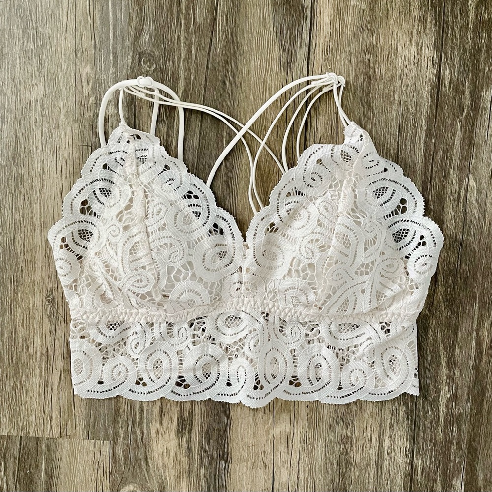 VS PINK lace bralette Small NWOT